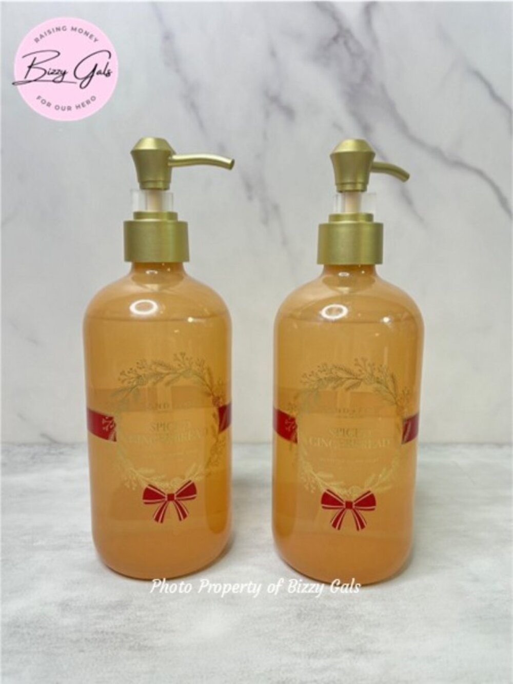 2x Sand + Fog Spiced Gingerbread Scented hand soap